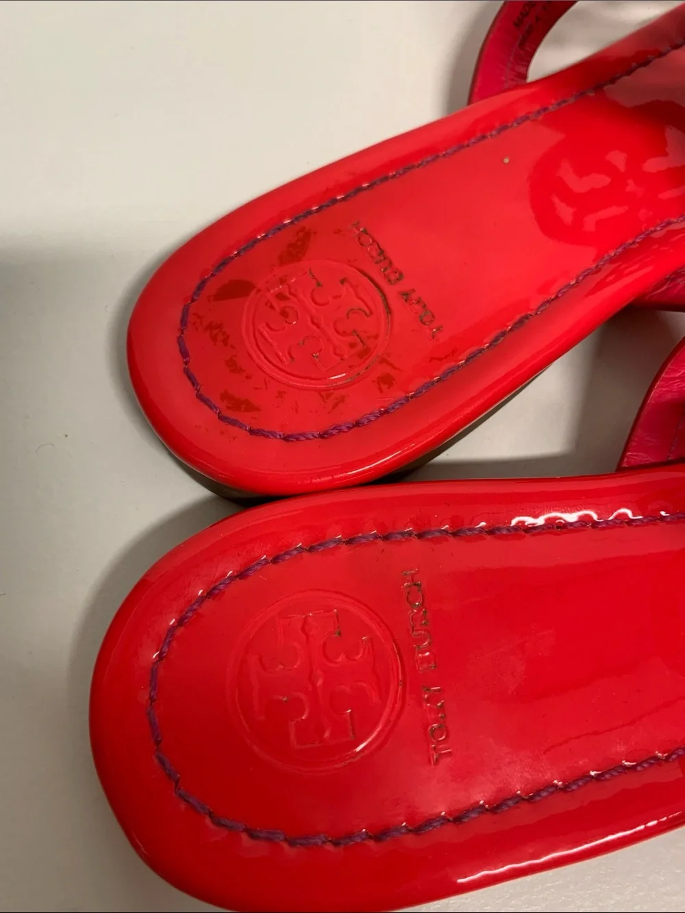 Tory Burch Bright Pink Miller Sandals